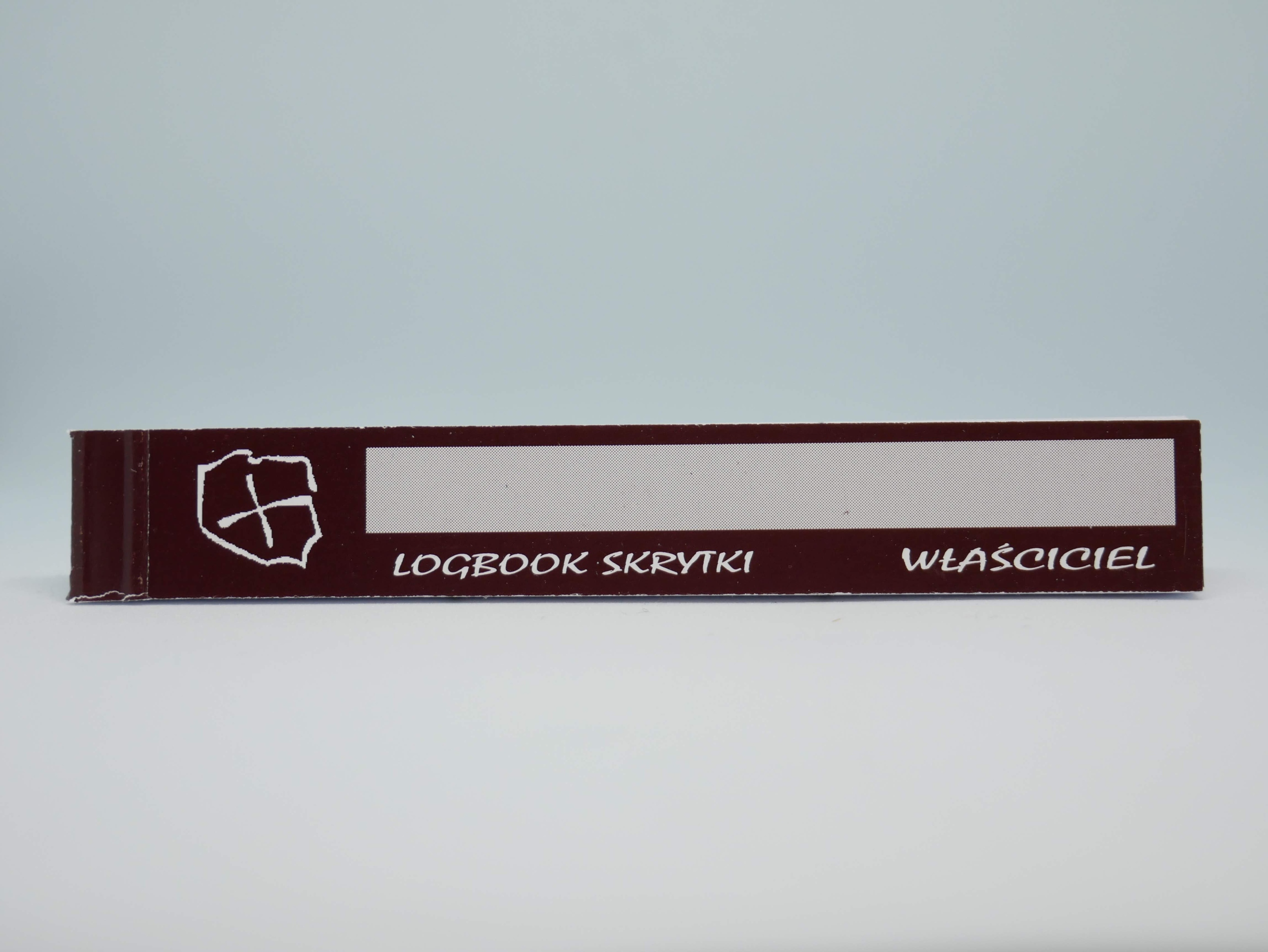 

Logbook Geocaching 50 kartek / 300 wpisów - 20szt