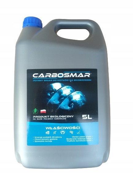 CARBOSMAR PŁYNNY SMAR 5L DO KOTŁÓW NA EKOGROSZEK Marka inna
