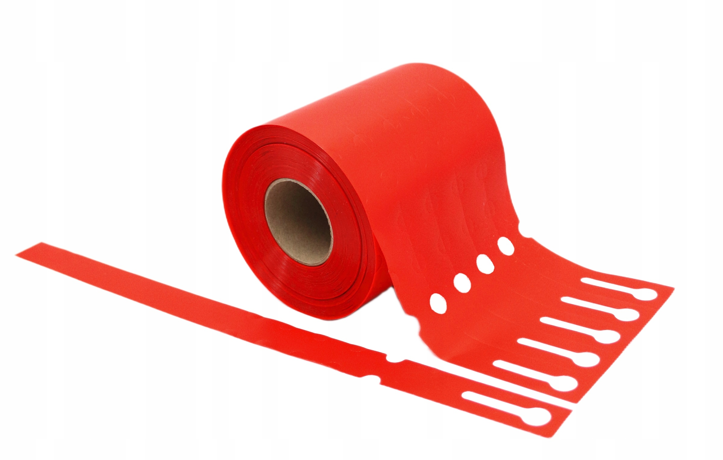 Smyčkové zahradnické/sadové etikety Červené 300x20 mm (20x300)(60-155)