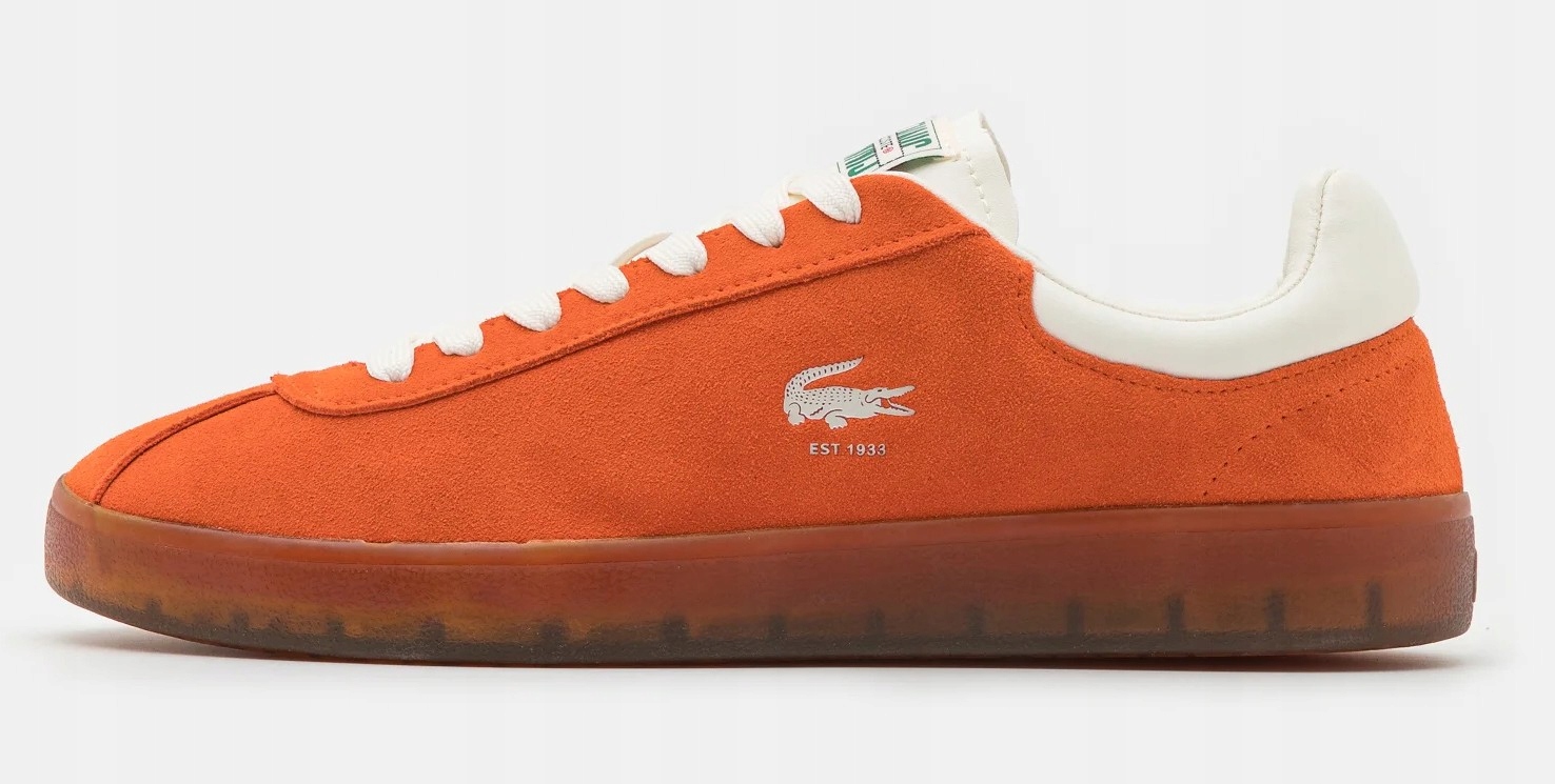 Boty Lacoste Baseshot 746SMA0066ABX oranžové klasické 46,5