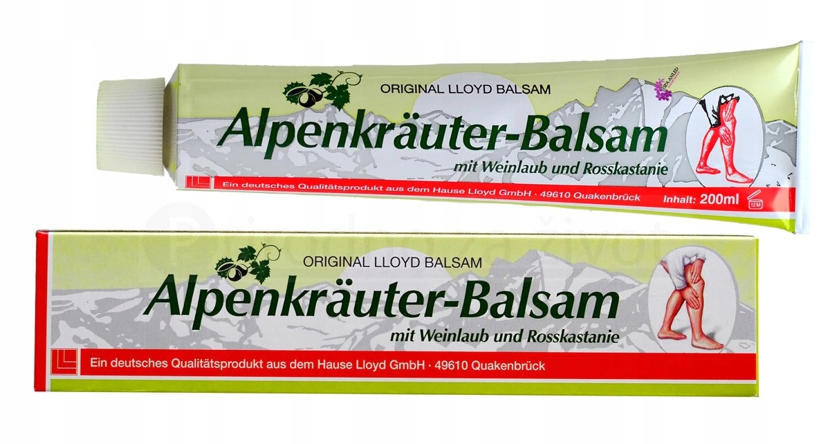 

Alpenkrauter Balsam Na Poprawę Krążenia Nóg Lloyd