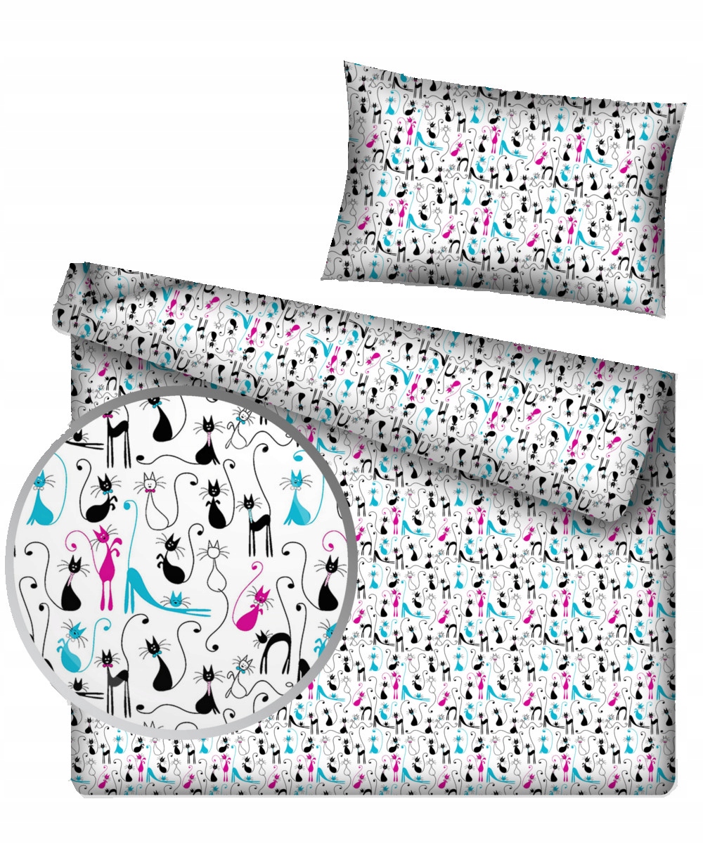 Pościel do łóżeczka 160x100 60x40 bawełna 227bia