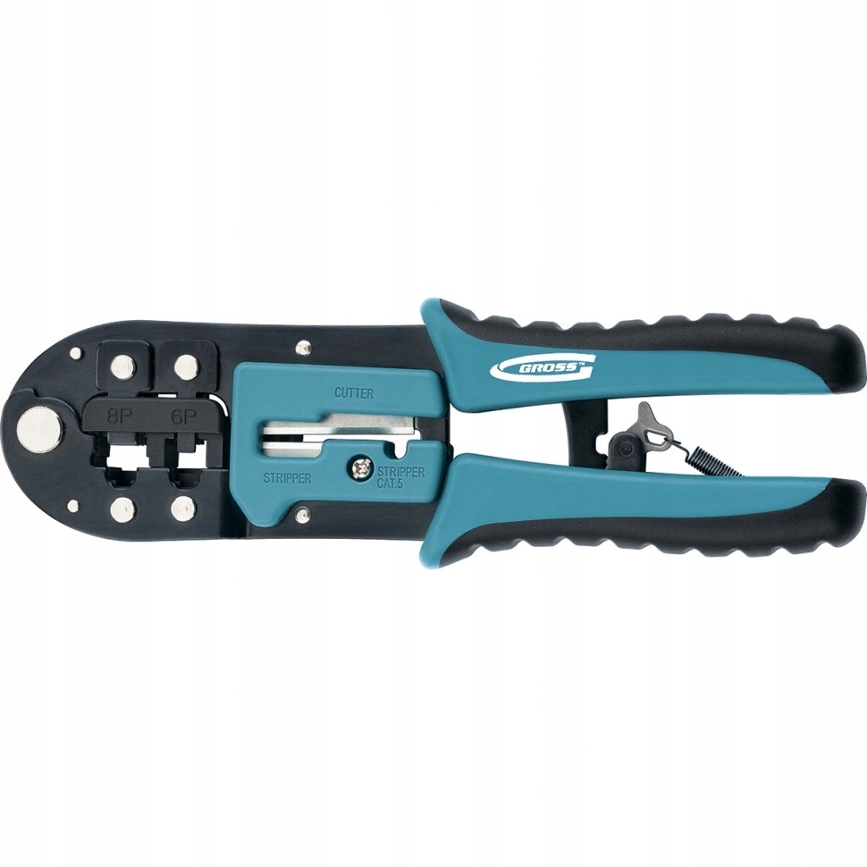Обжимной инструмент для зачистки кабеля RJ45 Gross