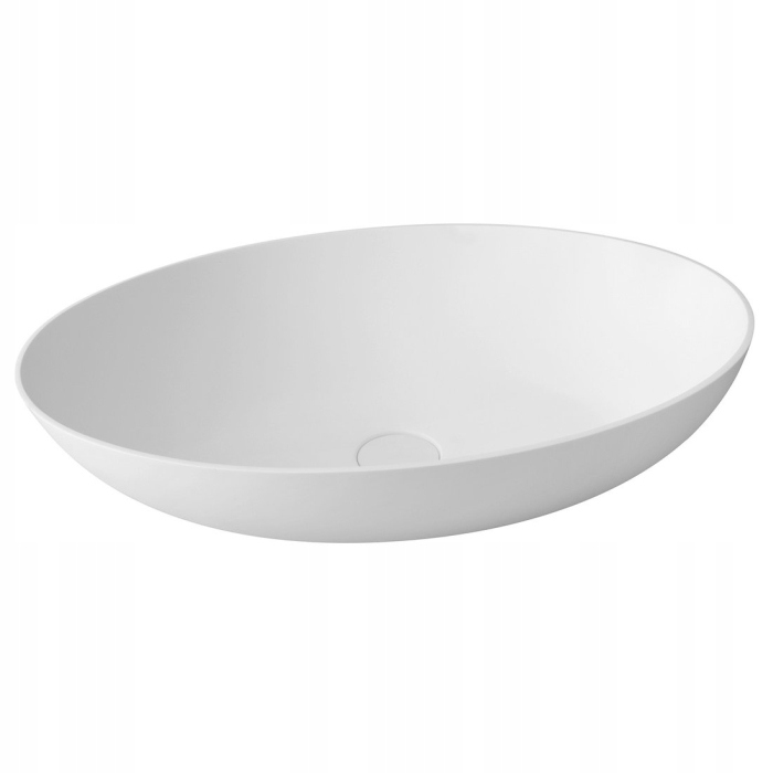 Sapho Thin umývadlová doska 600x400x145 mm biela matná WN893