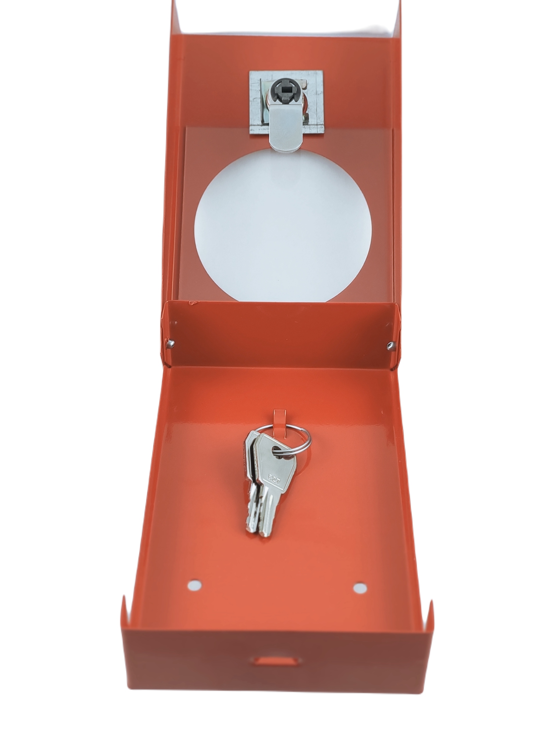 SZAFKA SKRZYNKA METALOWA KASETKA NA KLUCZ EWAKUACYJNY Z ZAMKIEM PATENT 827 Marka inna