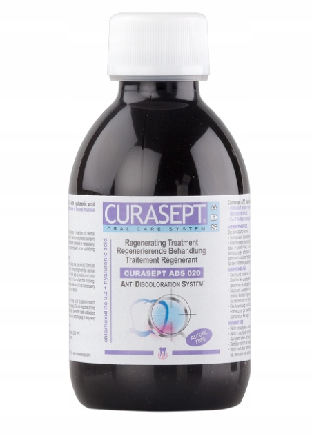

Curasept ADS0,20%CHX+KWAS Hialuronowy regeneruje