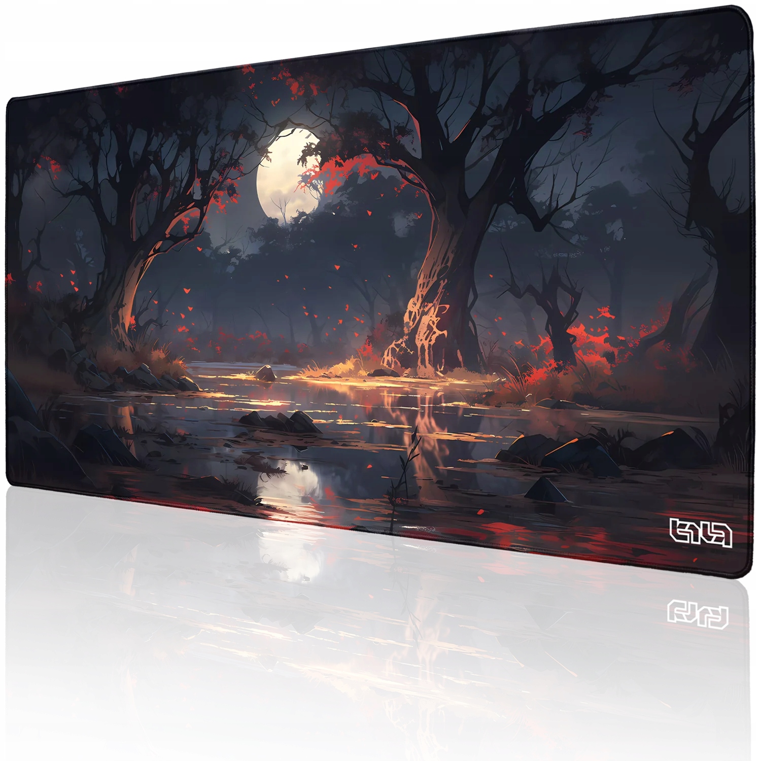 Podkładka Pod Mysz Gamingowa Bagna Północne 100x50 Tilt Wytrzymała