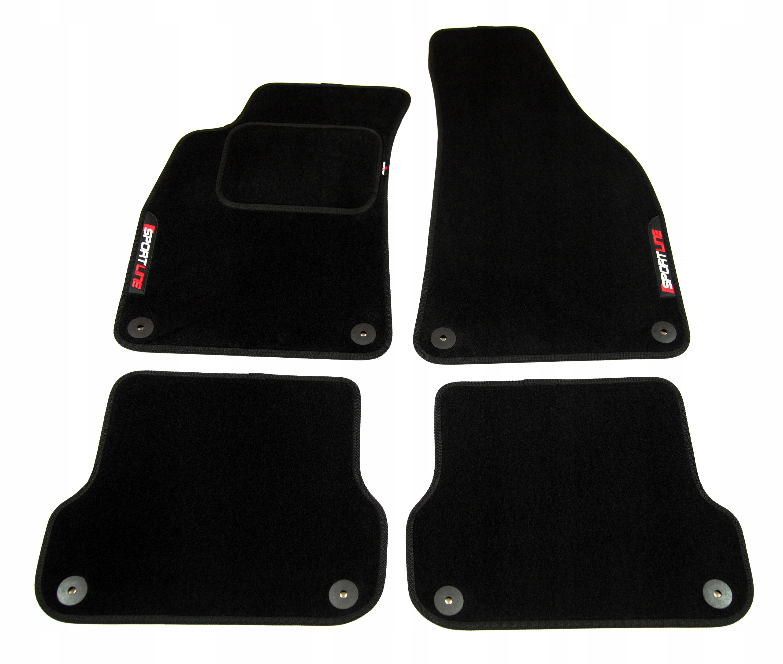 Велюрові килимки Audi A4 B6 B7