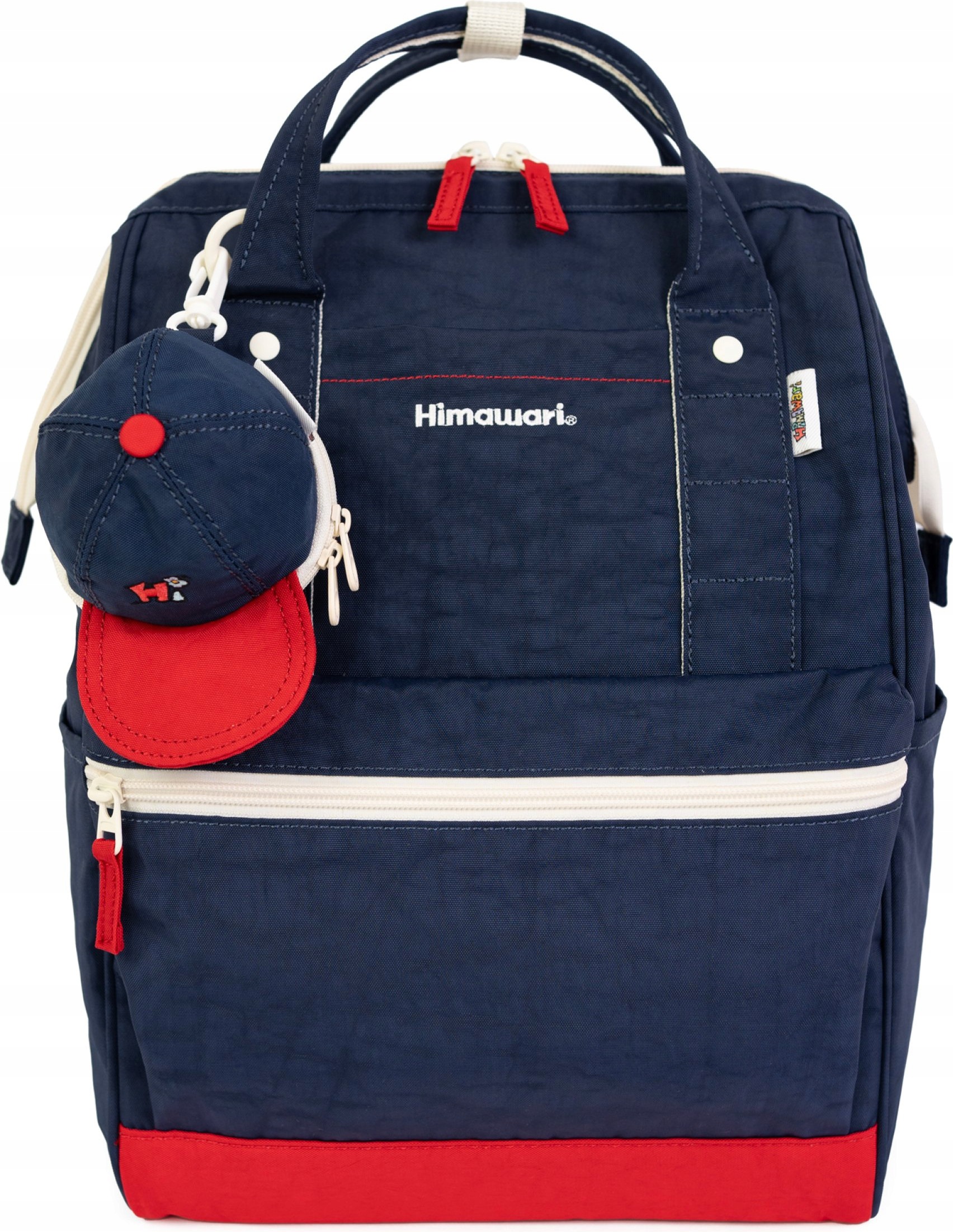 Batoh Himawari Fullcap – do školy sbalitelný, stylový, tmavě modrý