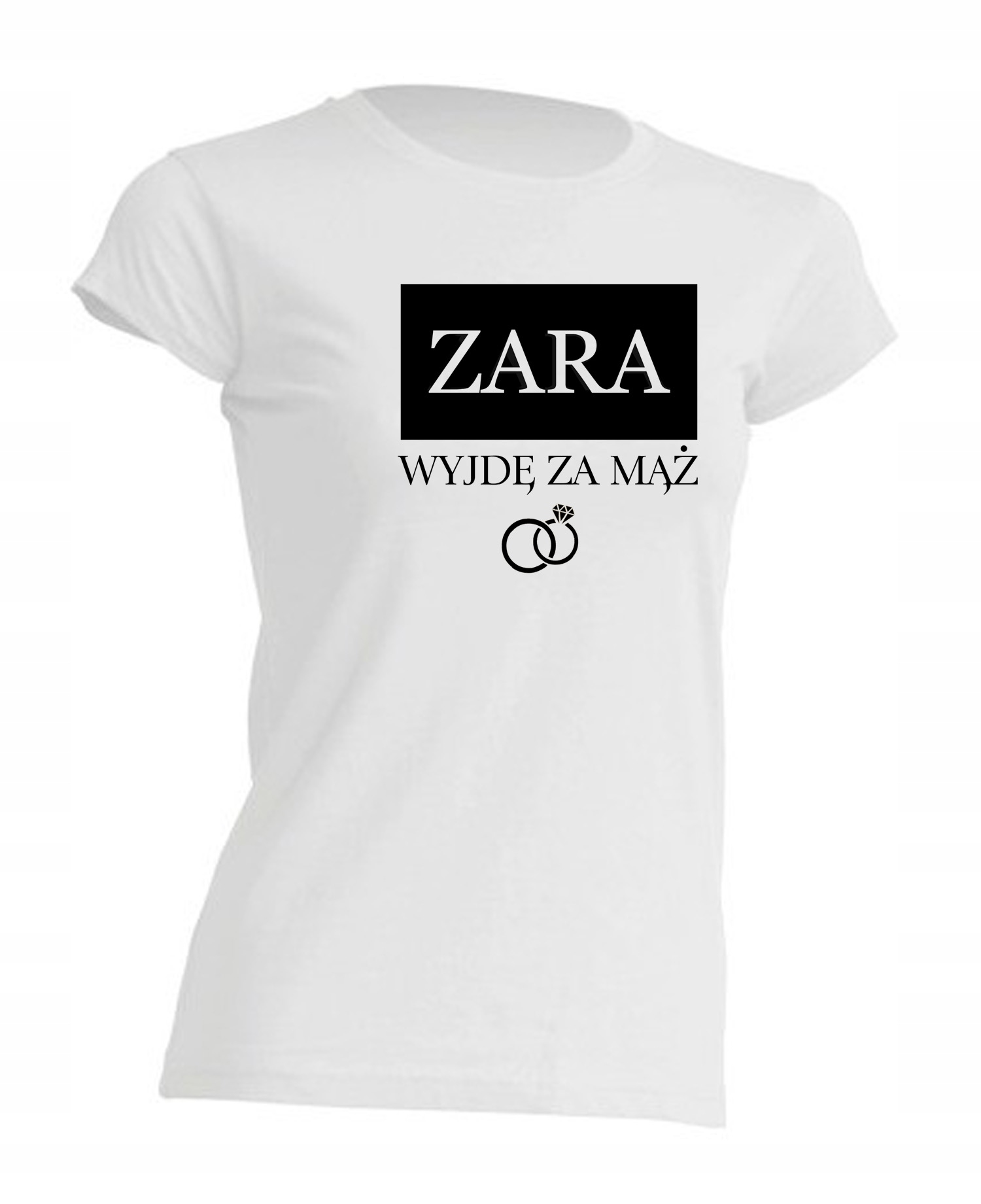 

Koszulka Zara Wyjdę Za Mąż panieński Ślub wesele