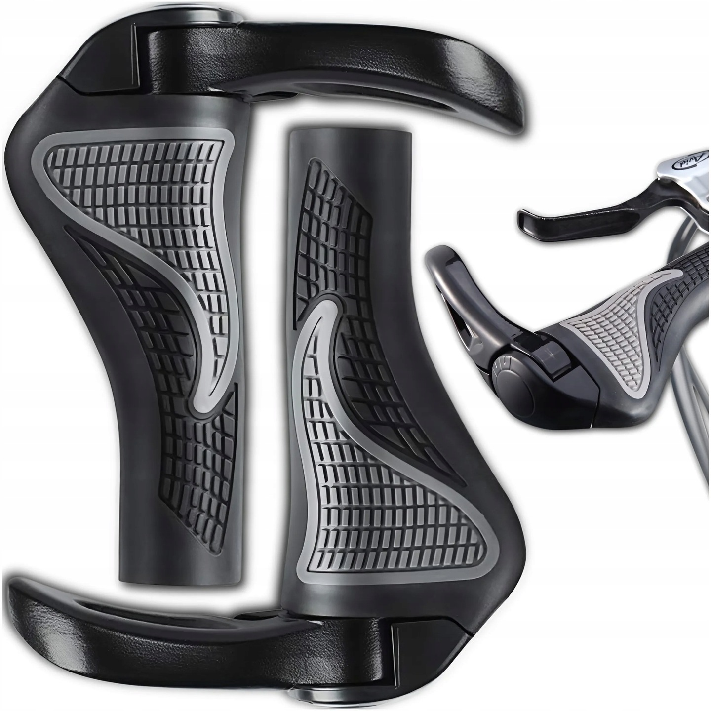 Kerékpár Markolat Ergonómikus Grip Sarkok Alu Imbusz