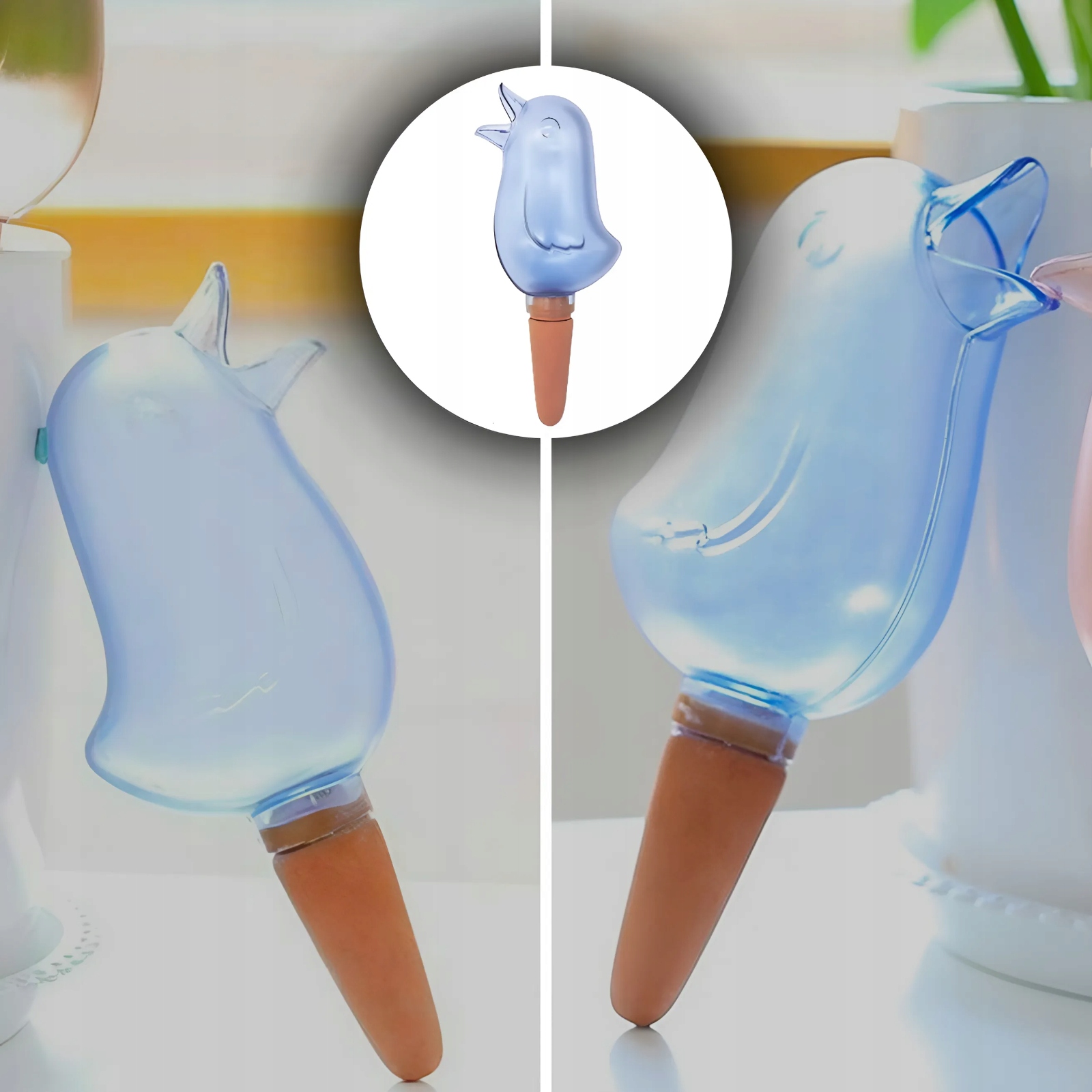 NAWADNIACZ DO KWIATÓW ROŚLIN NAWODNIENIE DONICZEK DOZOWNIK WODY OGRÓD PTAK EAN (GTIN) 5905567729249