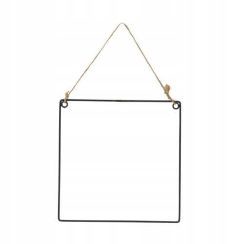 

Zawieszka Kwadrat Metalowy 28 CM
