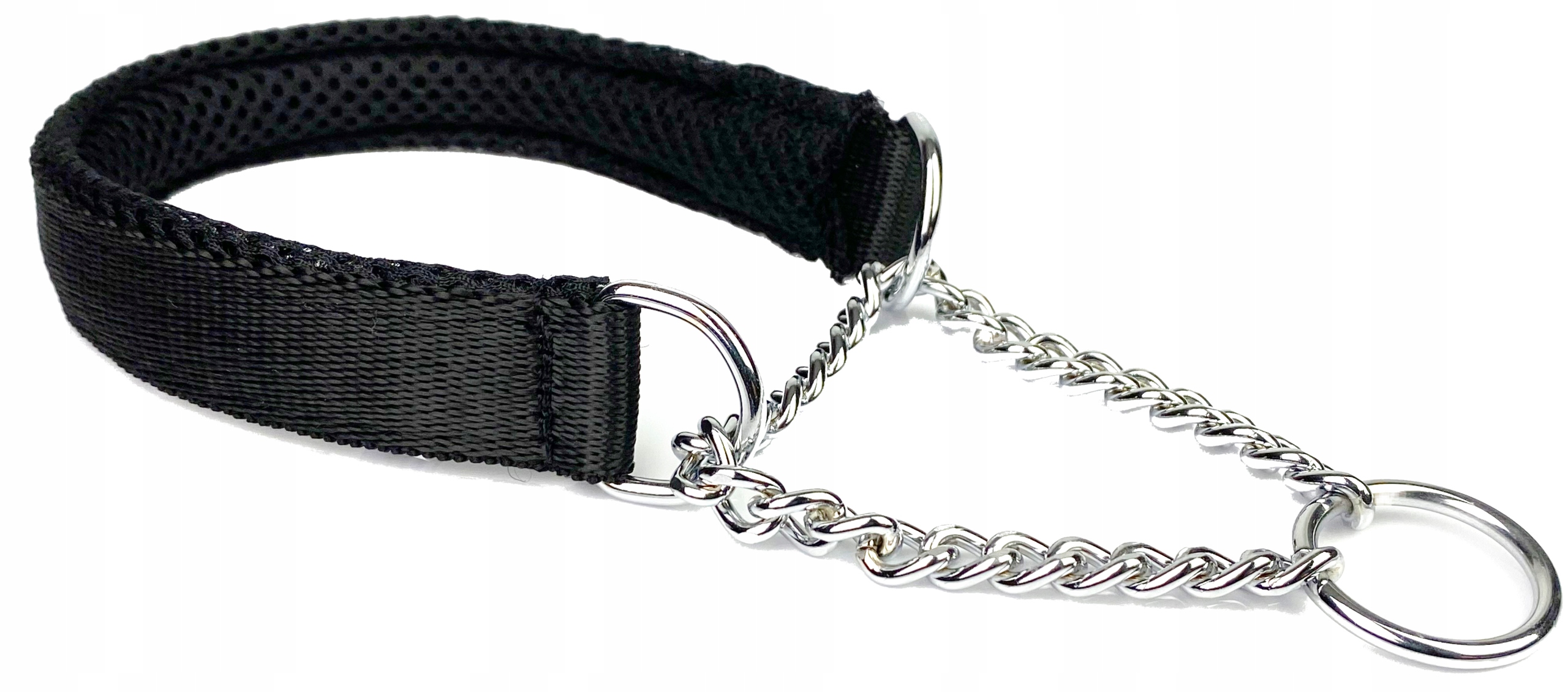 

Obroża Półzaciskowa Z Łańcuszkiem Dla Psa 29-39 CM
