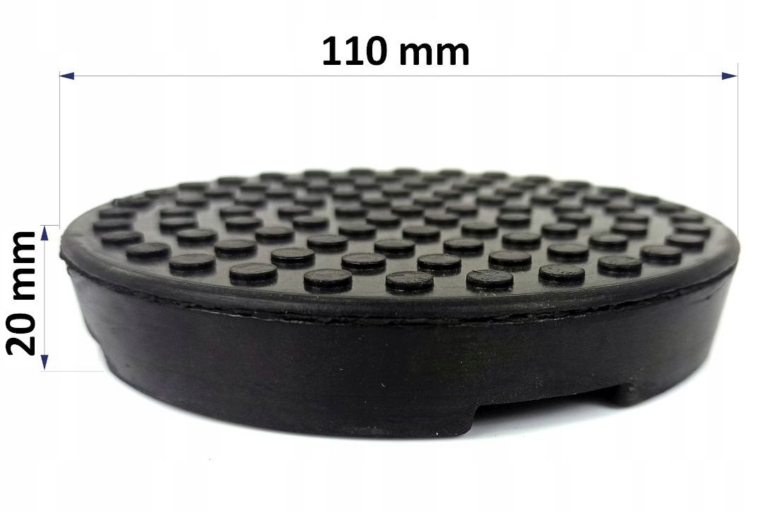 GUMA NAKŁADKA OCHRONNA PODKŁADKA GUMOWA ŁAP DO PODNOŚNIKA ŻABY 3T 110MM Marka GMP