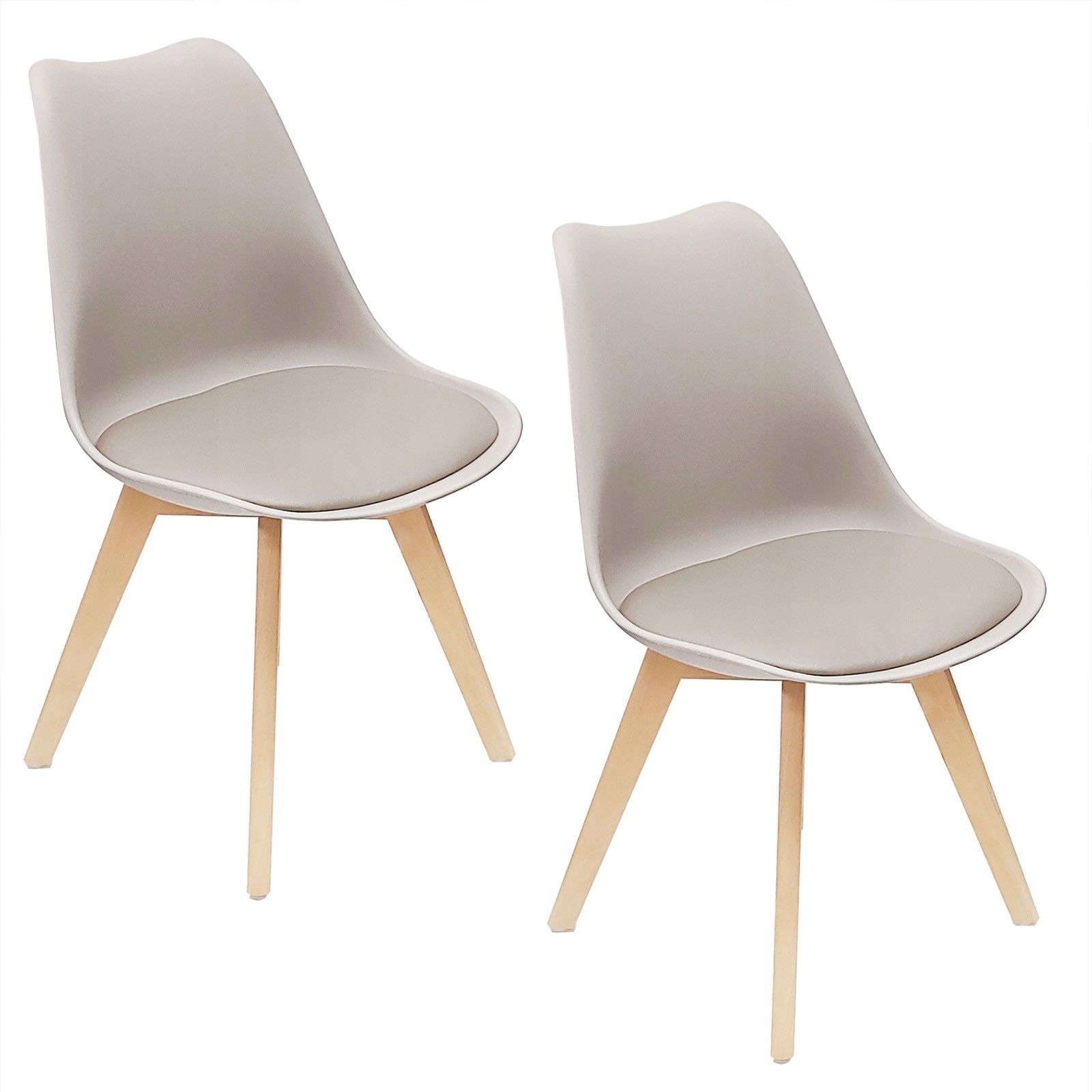 Zestaw stół Lugano 80 sonoma 2 krzesła Norden beż Materiał płyta laminowana