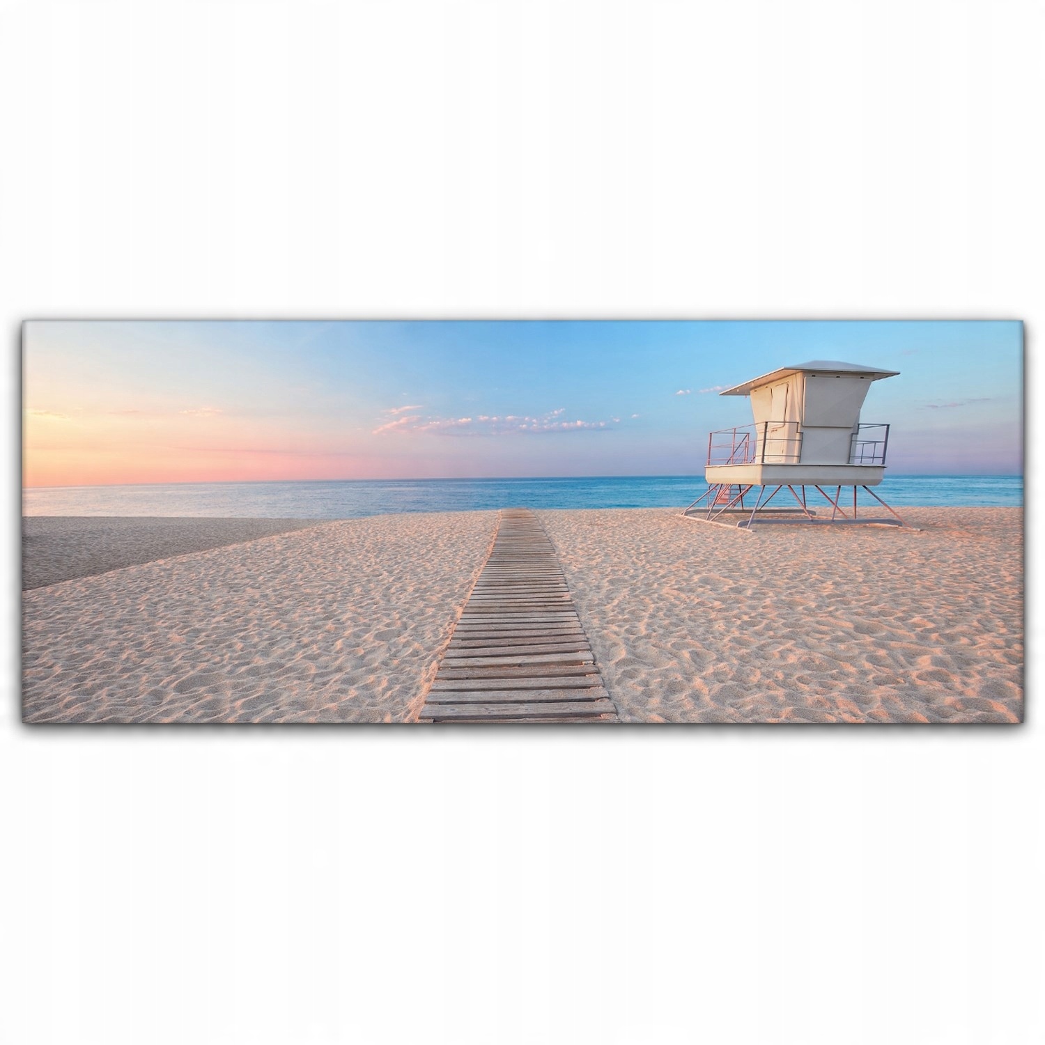 

Obraz na płótnie z foto 125x50 Plaża Morze Natura