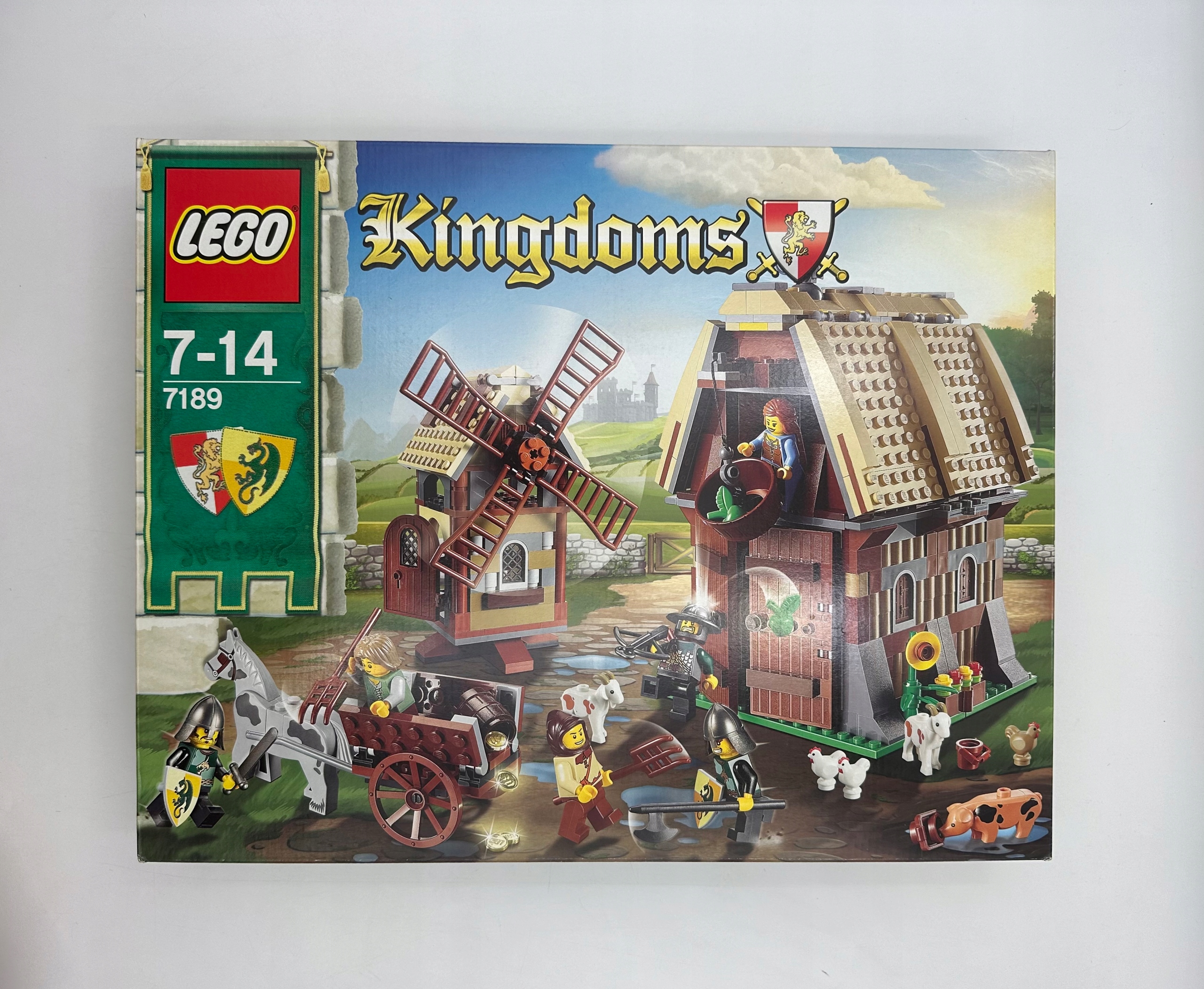 Lego 7189 Kingdoms Mill Village Raid Nowy Misb