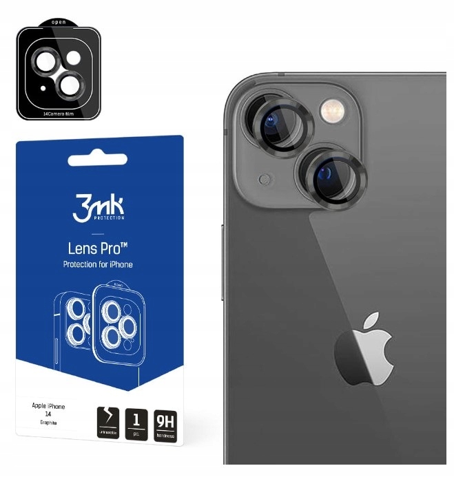 

3MK Szkło Na Aparat Pełne Do iPHONE 14 i 14 Plus