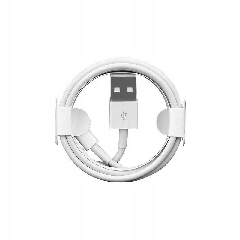 Kabel do iPhone USB LIGHTNING BIAŁY HQ 1m Marka Pavel Lux