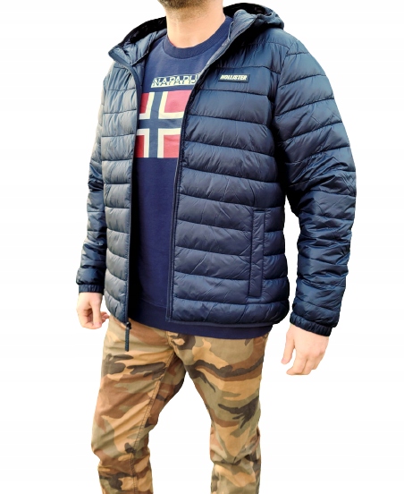 

Kurtka Abercrombie Hollister L puffer pikowana