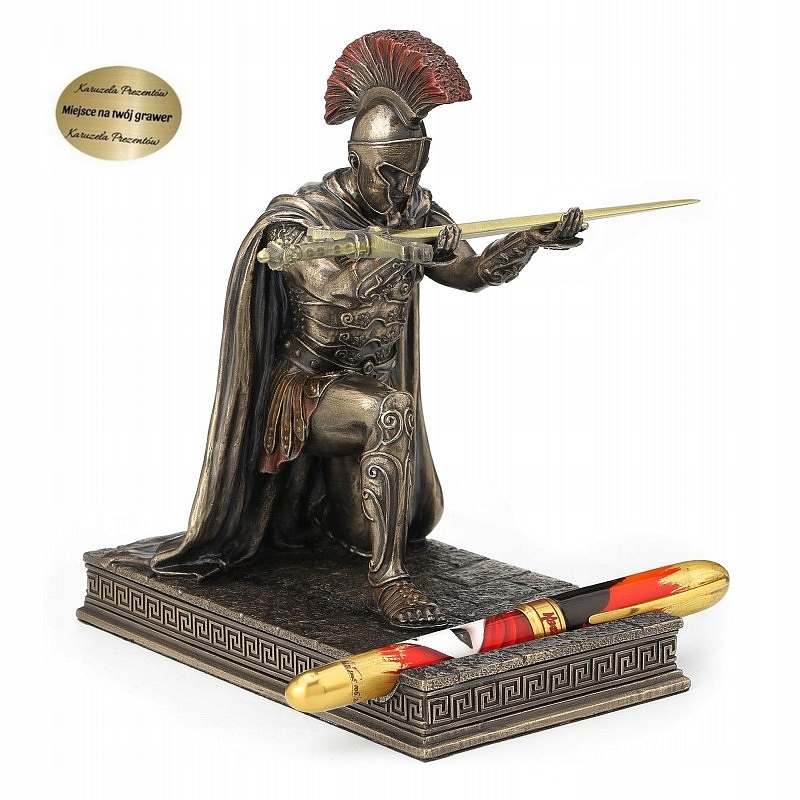 Grécky Vojak Hoplita S Nožom Na Listy, Výnimočný Darček Pre Vojaka