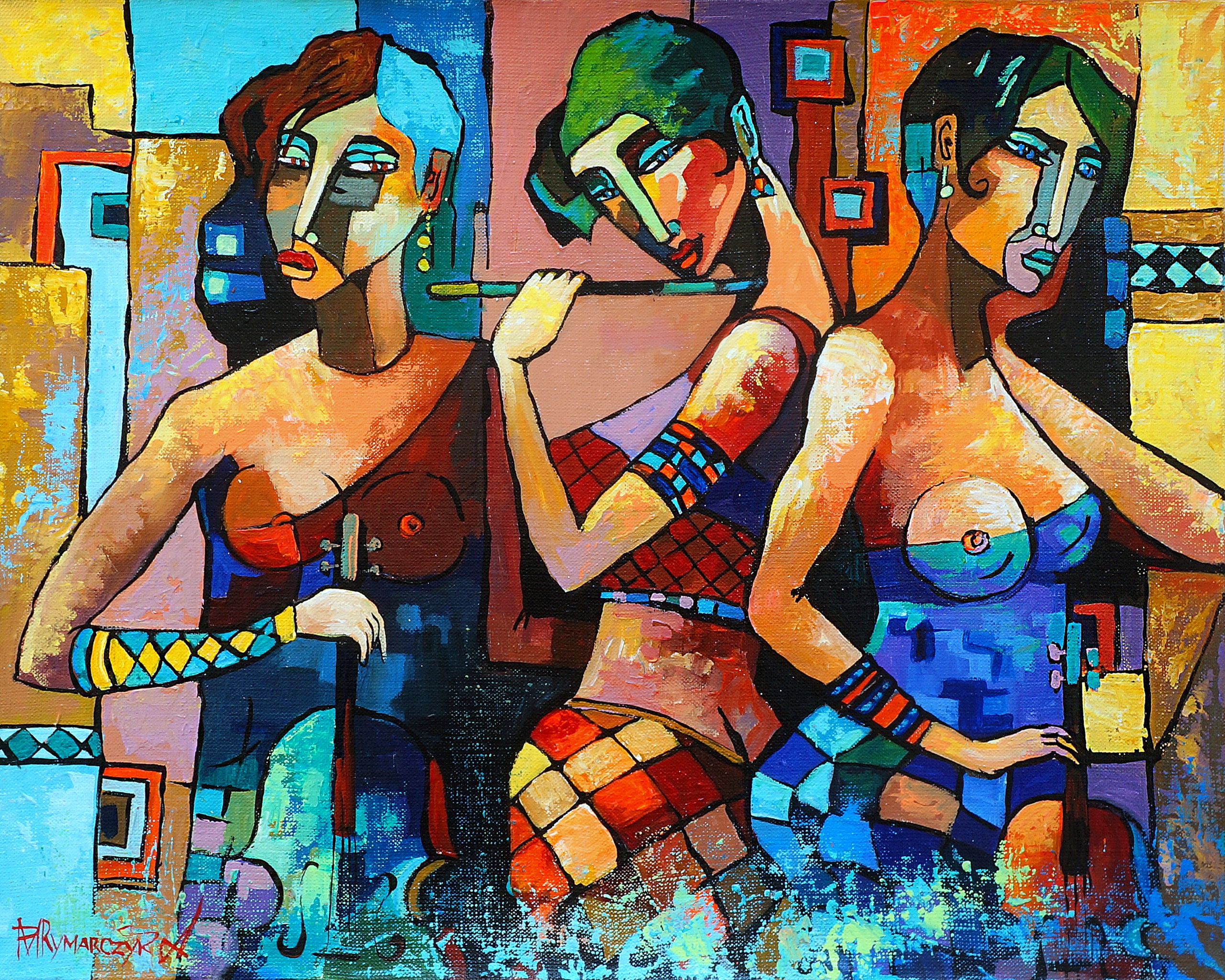 RYMARCZYK новая картина маслом от ANNA ART