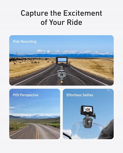 TELESIN Uchwyt Na Ramię Do GoPro Hero DJI OSMO Insta360 Akcesoria Kamera — miniatura 3