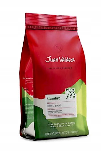 Kawa ziarnista Juan Valdez Premium Cumbre 454g