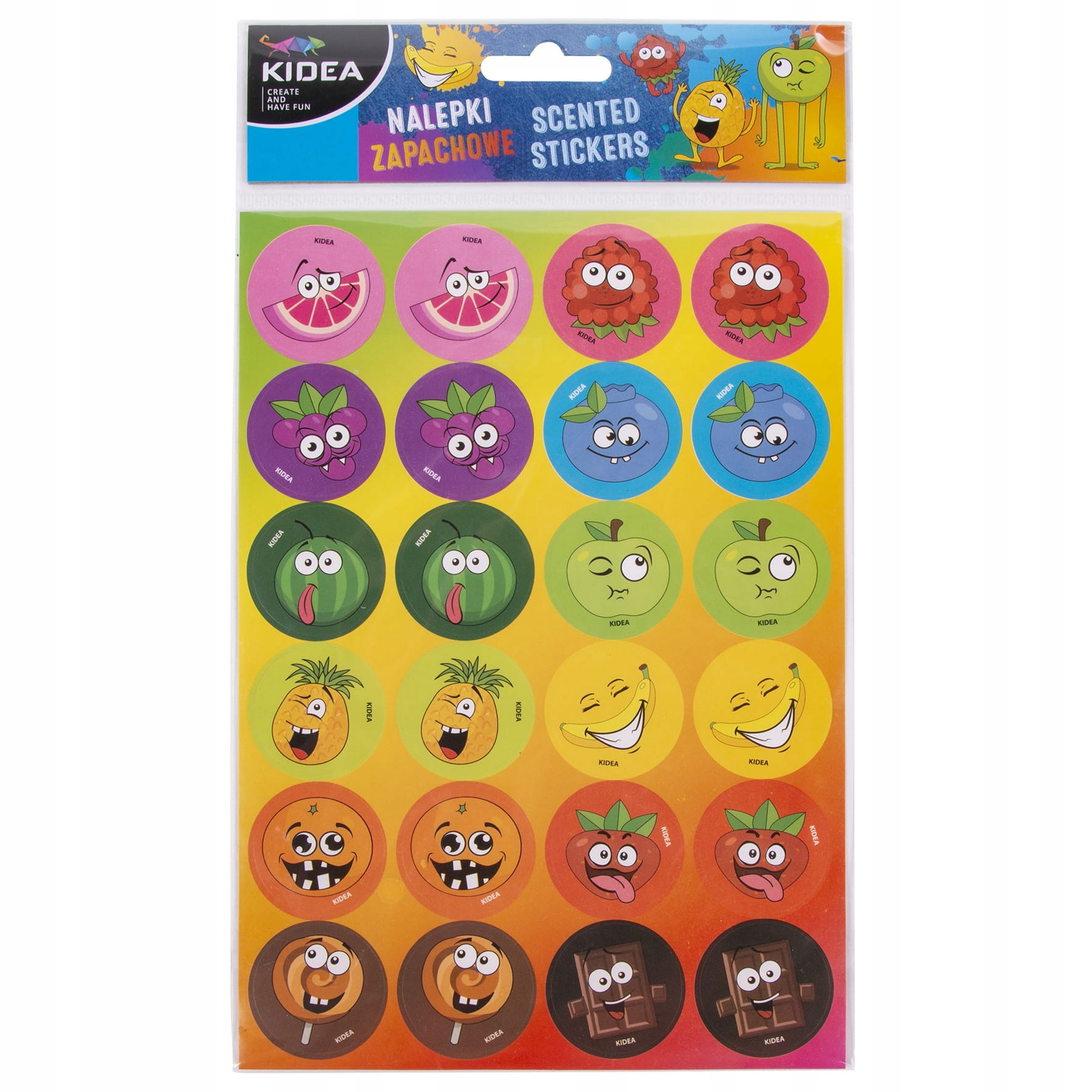 

Naklejki dekoracyjne Zapachowe 24 szt. Kidea