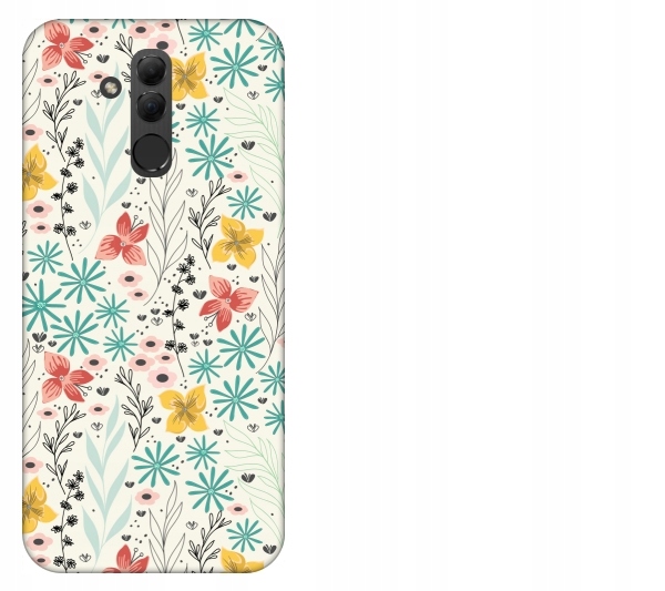 

Etui pokrowiec Huawei Mate 20 Lite Floral kwiaty