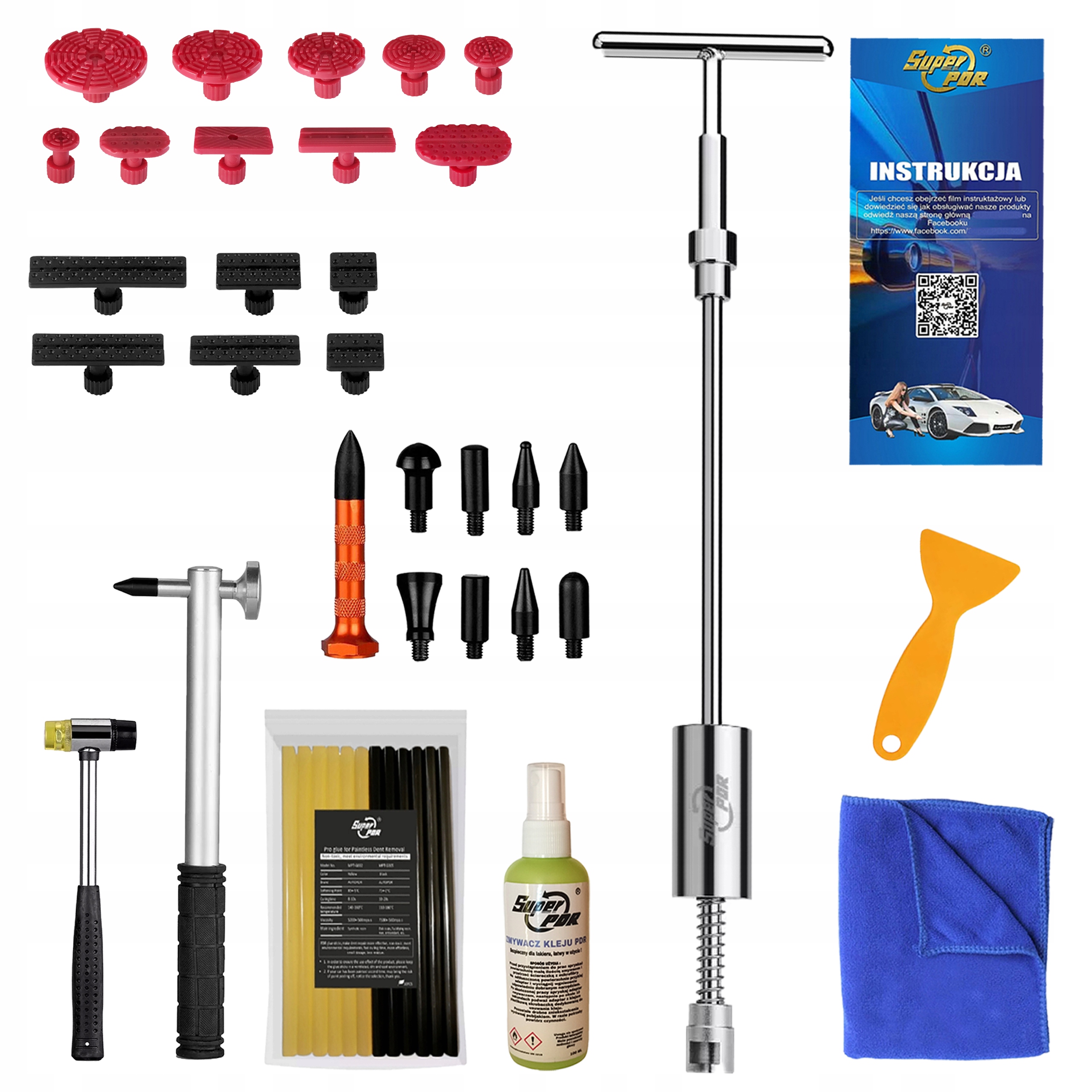 Sada na odstraňování promáčklin Setrvačné kladivo