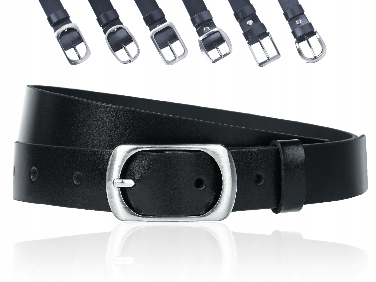 

Pasek do spodni Sepher Czarny 3cm L (115cm)