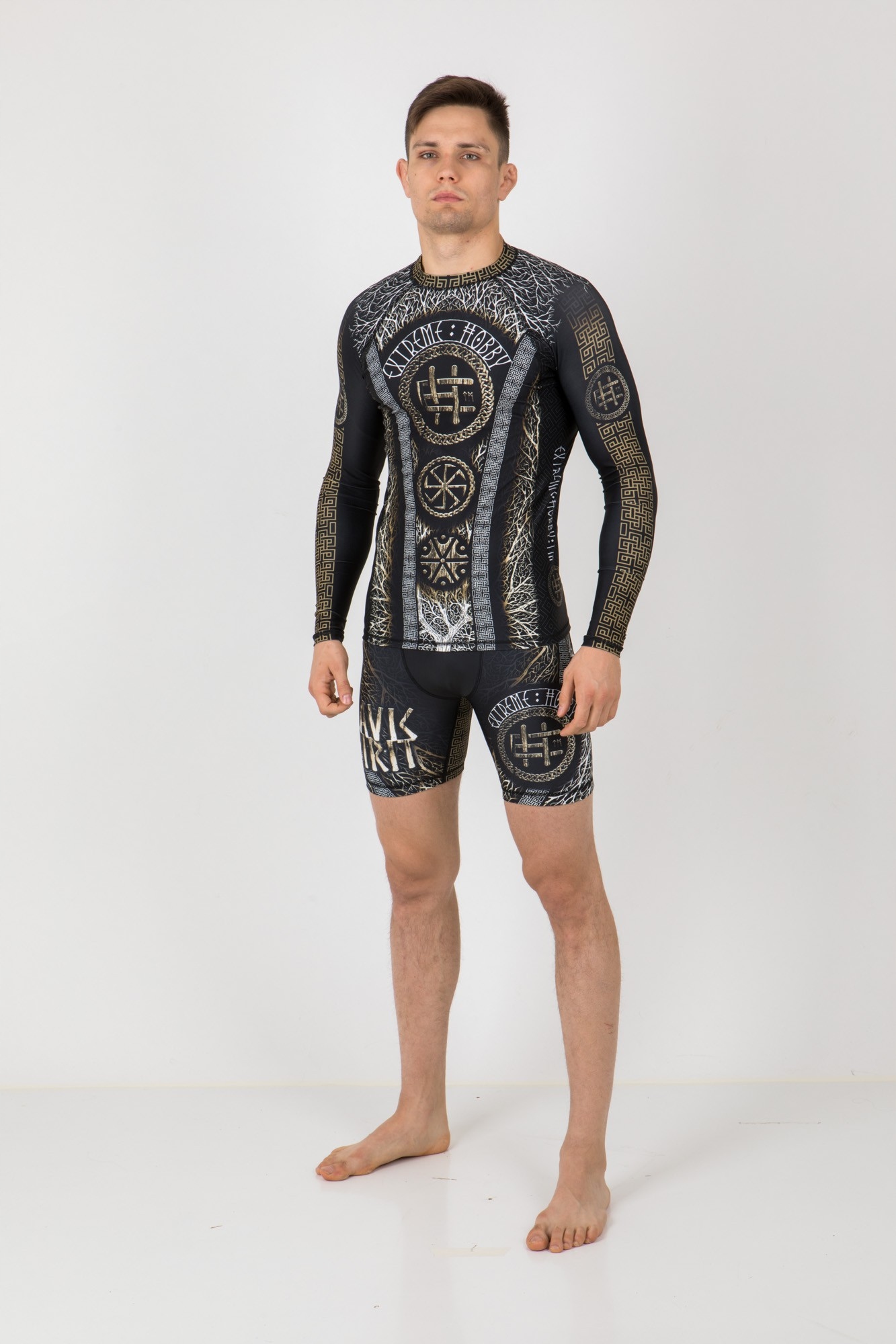 Koszulka Męska Sportowa rashguard SLAVIC SPIRIT S Rozmiar S