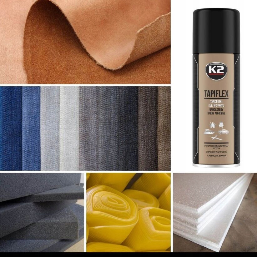 K2 TAPIFLEX KLEJ W SPRAYU DO TAPICERKI PODSUFITEK Producent K2