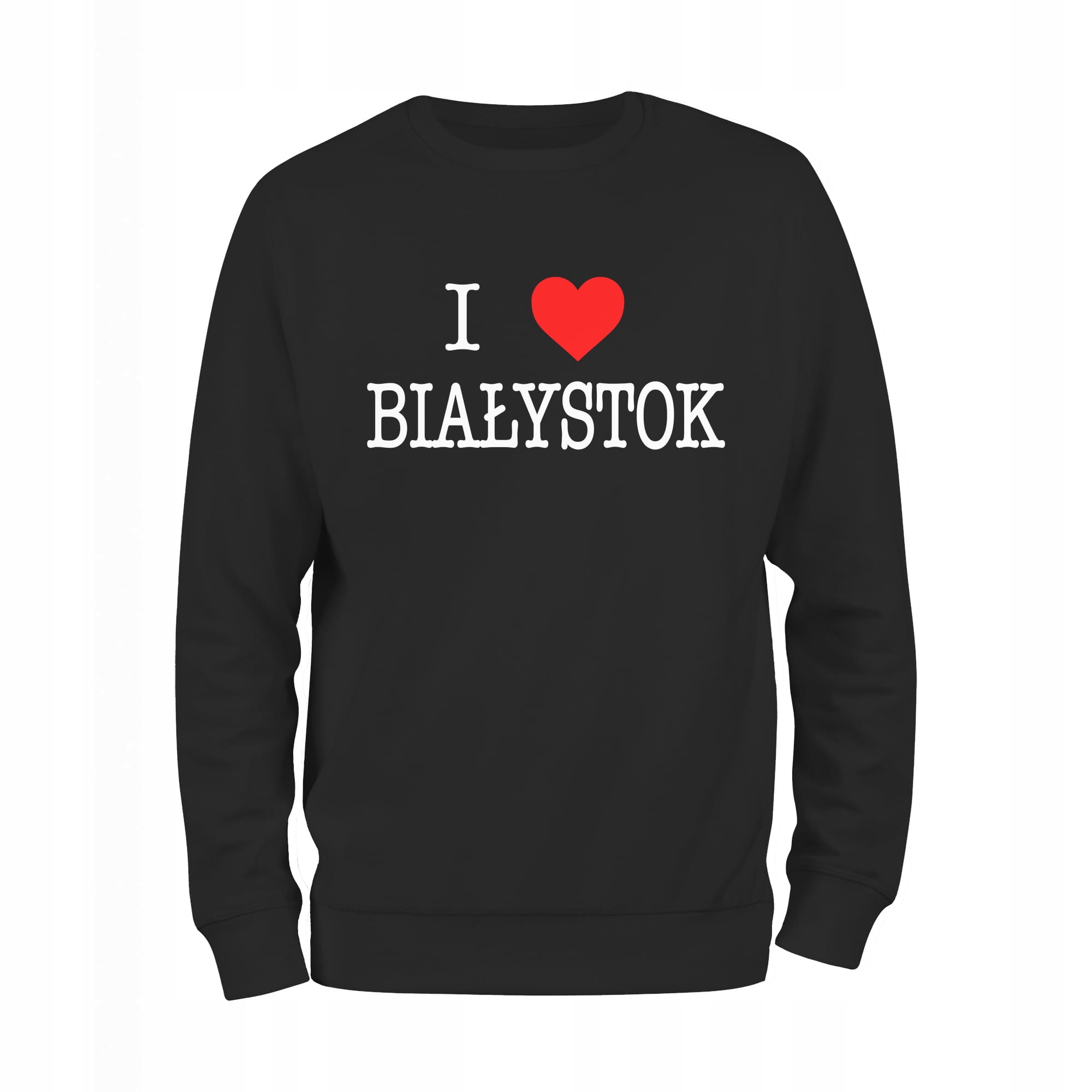 I LOVE BIAŁYSTOK bluza męska