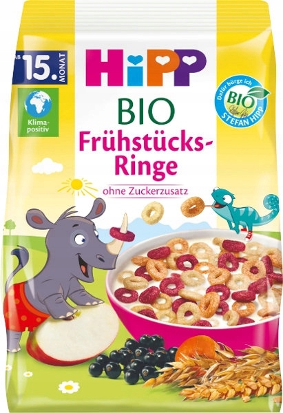 Hipp Bio Musli Oponki Owoce Warzywna 15m 120g