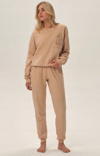 41899 Fawn Teplákovka dámský Henderson béžový