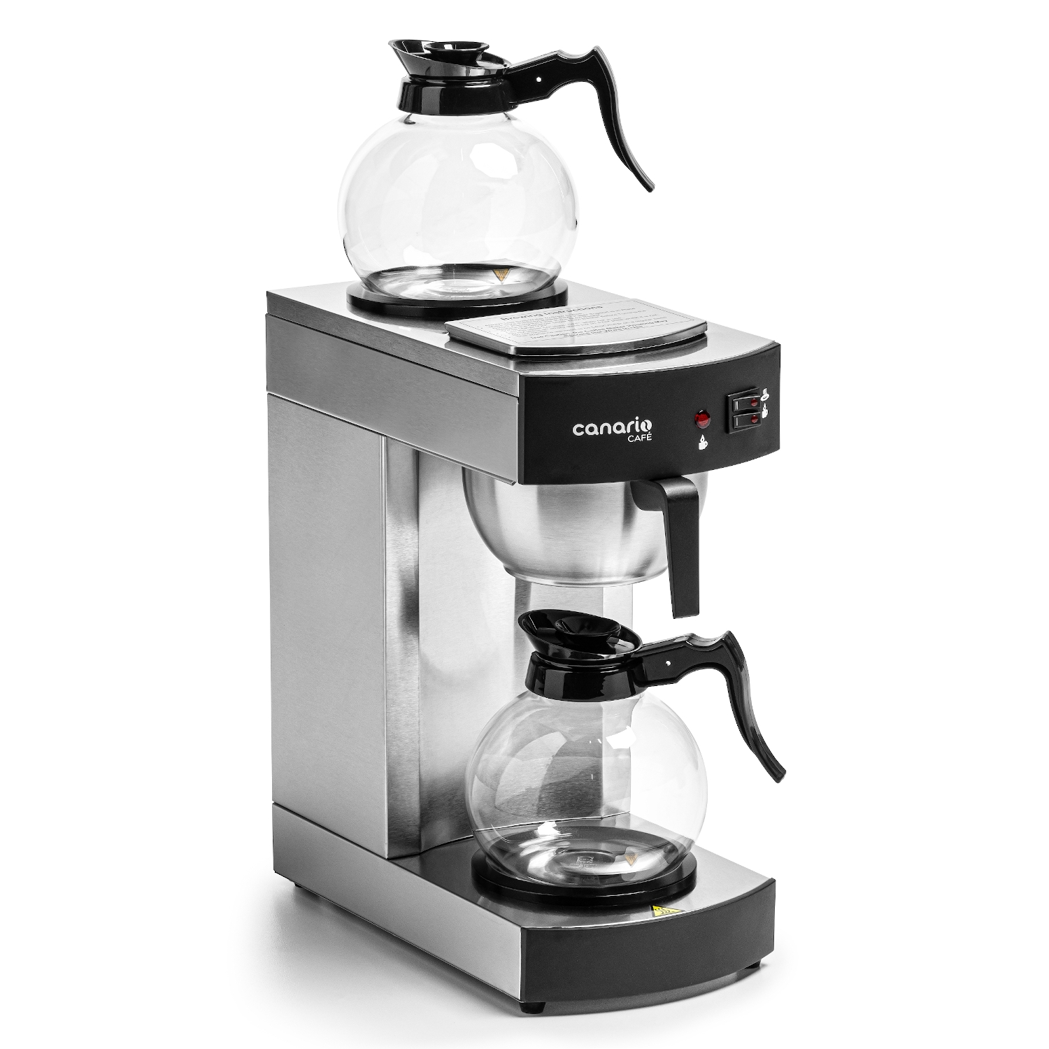 EKSPRES DO KAWY PRZELEWOWY 2,2 L 2 DZBANKI 1,8 L CANARIO CAFE CC201