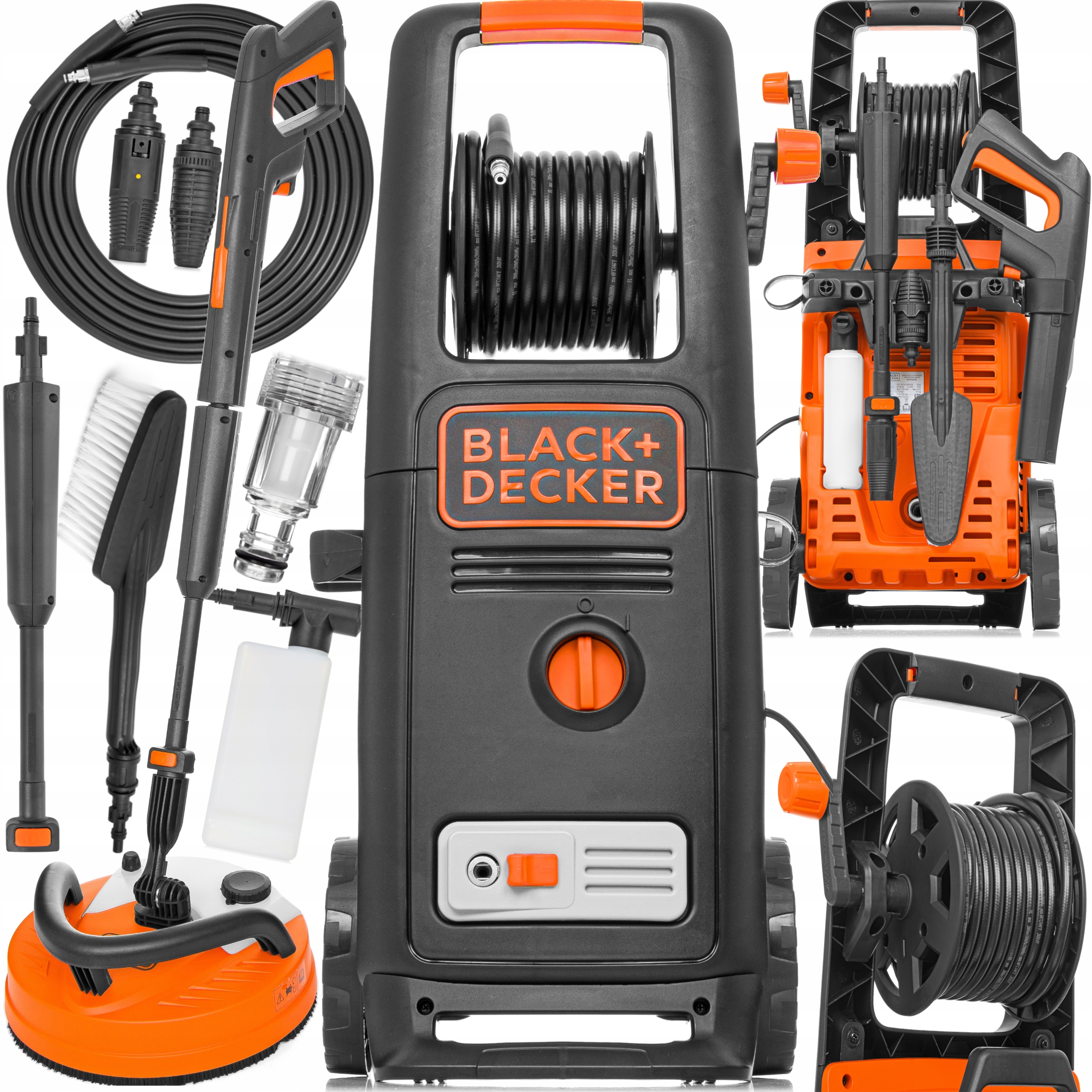 

Mocna Myjka Ciśnieniowa Black Decker 200 Bar Patio