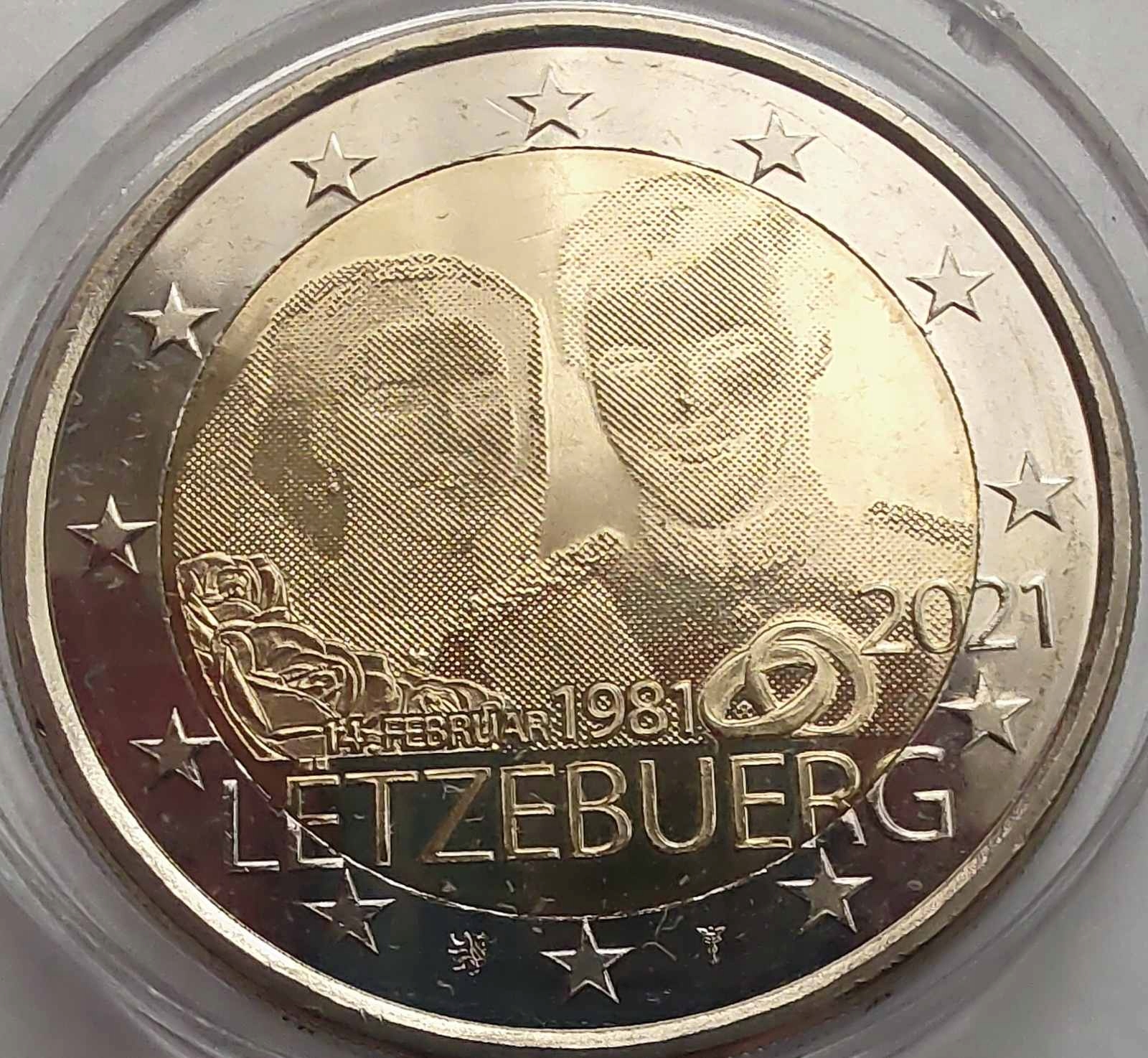 5154 - Luksemburg 2 euro, 2021