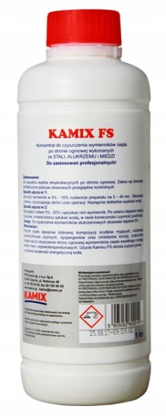 

Kamix Fs do czyszczenia strony ogniowej wymiennika