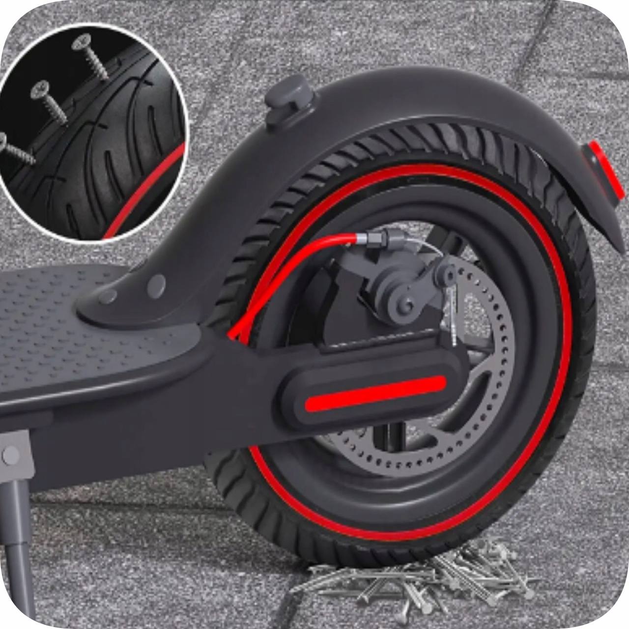 PEŁNA OPONA DO HULAJNOGI XIAOMI MIJA M365 Marka Inna marka