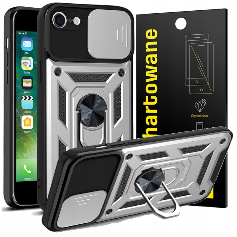 

Etui, Plecki Do Iphone 7/8/SE 20/22 Pełne Szkło