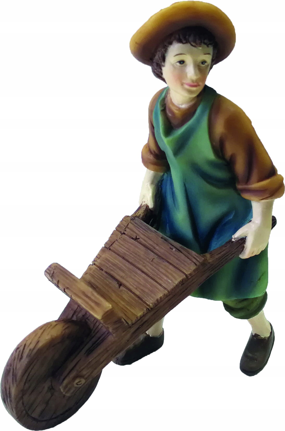 

Pracownik z taczką- 8,0cm wys./ do figur 9cm