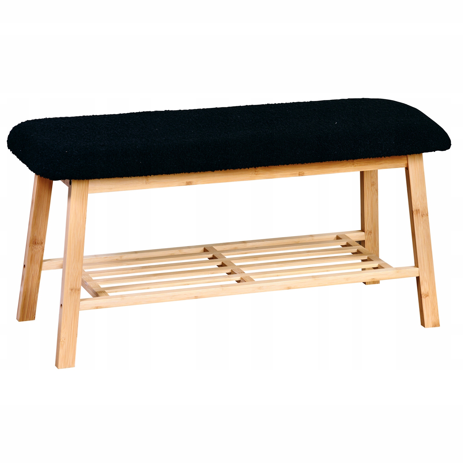 Lavička Do Predsiene Čalúnené Sedadlo S Poličkou Na Topánky 90 cm