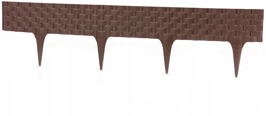 PALISADA obrzeże RATTAN 0,8mb ciemny brąz OGRODOWA EAN (GTIN) 5901549930450