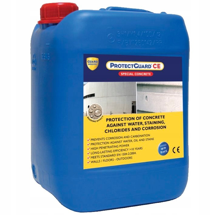 Impregnát na betón ProtectGuard Ce 5L antigraffiti bezfarebný Uv antiplame