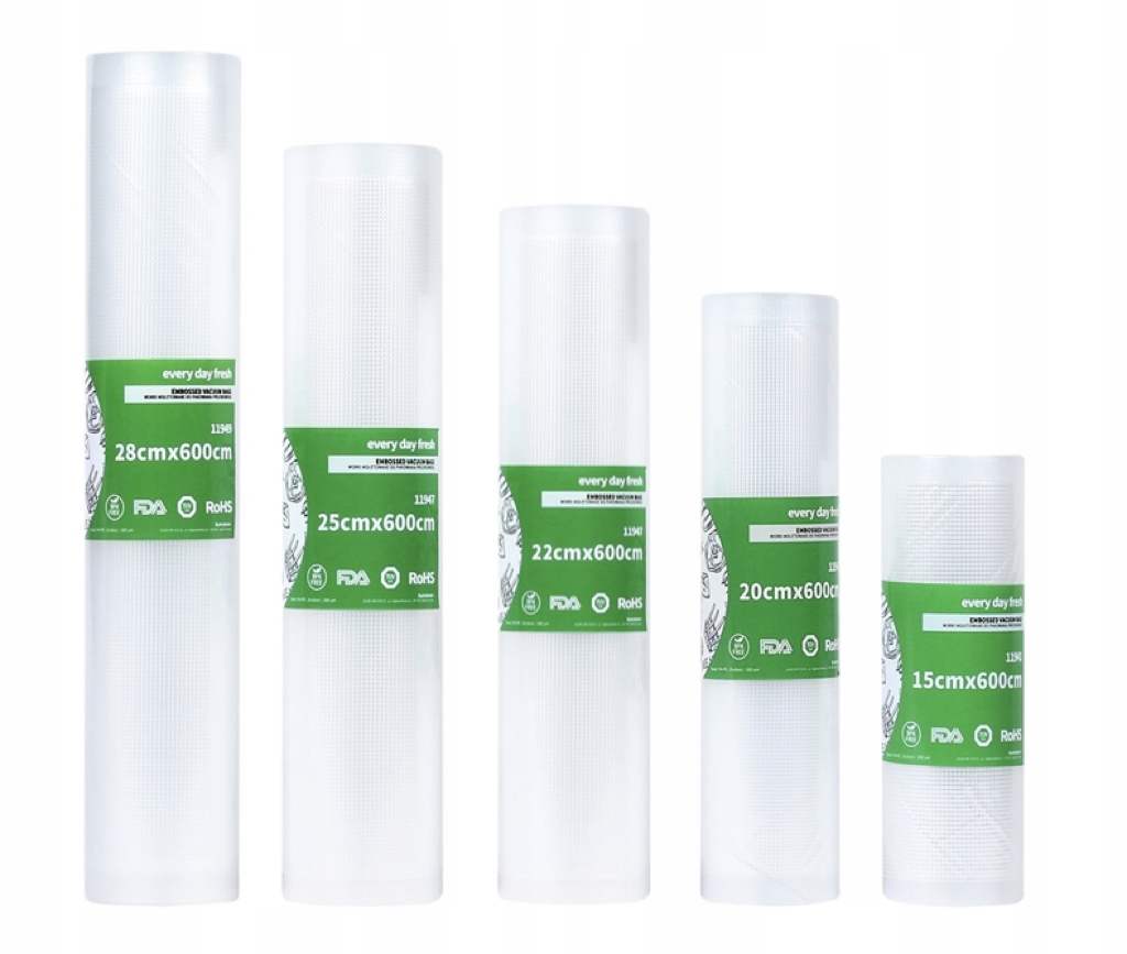 ZESTAW WORKÓW PRÓŻNIOWYCH MOLETOWANYCH ZGRZEWARKA 12192 Stan opakowania oryginalne