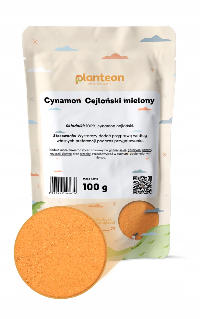 Cynamon Cejloński mielony 100g